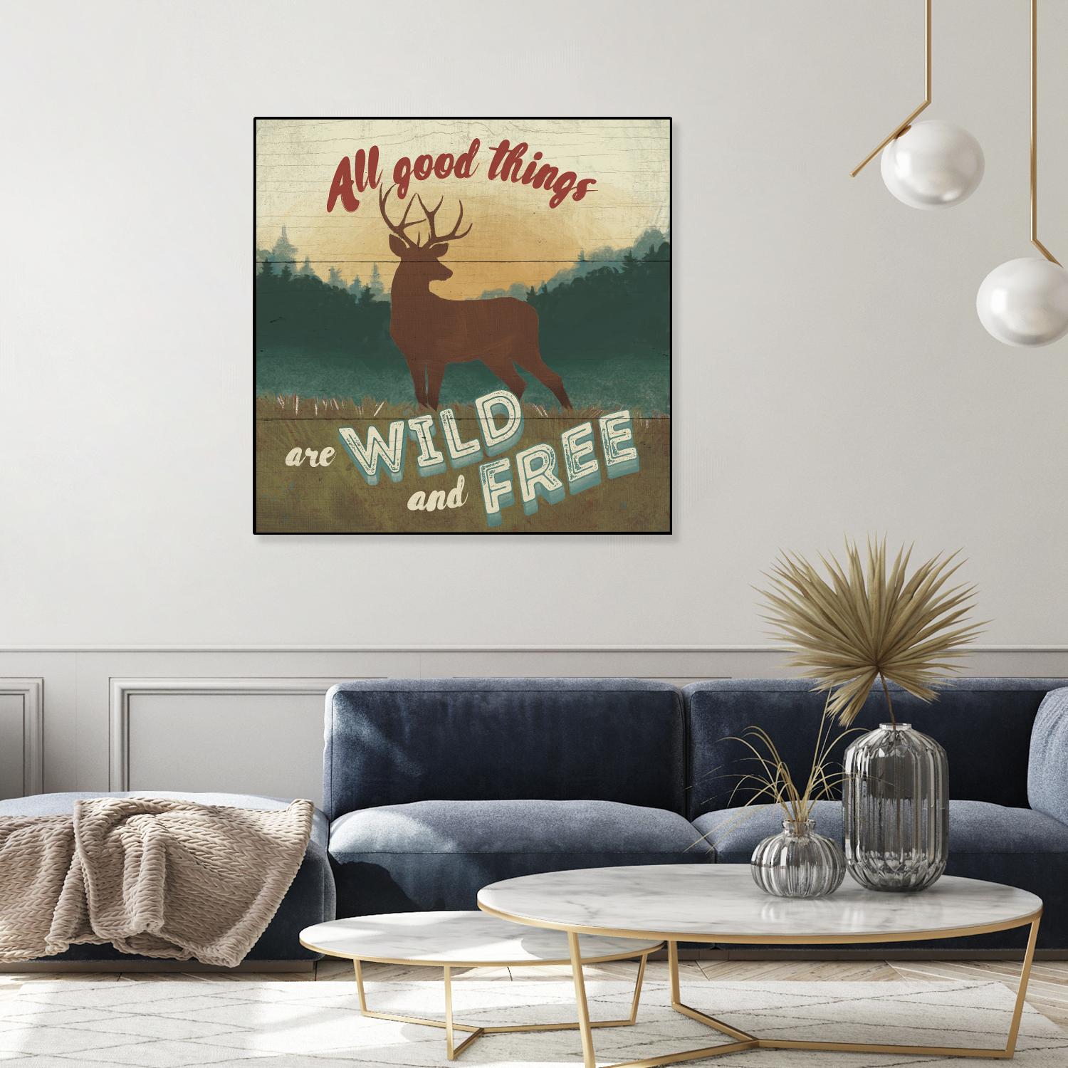 Discover the Wild VI by Janelle Penner on GIANT ART - green country look