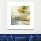 Golden Dust Crop by Silvia Vassileva on GIANT ART - beige abstract