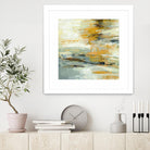 Golden Dust Crop by Silvia Vassileva on GIANT ART - beige abstract