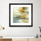 Golden Dust Crop by Silvia Vassileva on GIANT ART - beige abstract