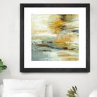 Golden Dust Crop by Silvia Vassileva on GIANT ART - beige abstract