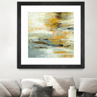 Golden Dust Crop by Silvia Vassileva on GIANT ART - beige abstract