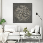 Rosette II Gray by Portfolio on GIANT ART - grey contemporary