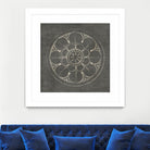 Rosette III Gray by Portfolio on GIANT ART - grey contemporary