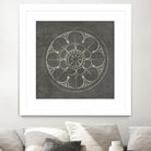 Rosette III Gray by Portfolio on GIANT ART - grey contemporary