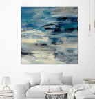 Indigo Wave by Silvia Vassileva on GIANT ART - black abstract