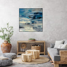 Indigo Wave by Silvia Vassileva on GIANT ART - black abstract