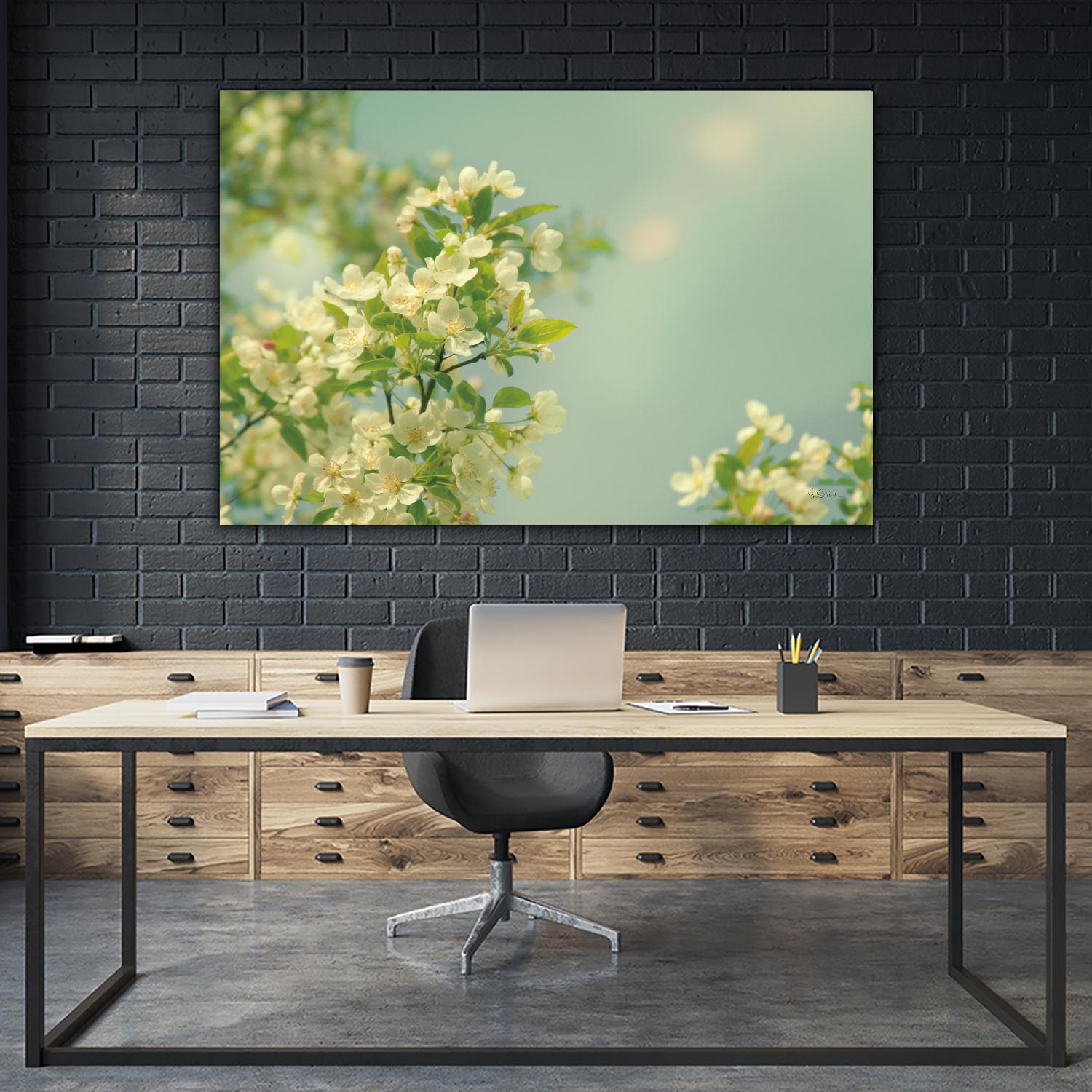 Spring Beauty I by Sue Schlabach on GIANT ART - white floral