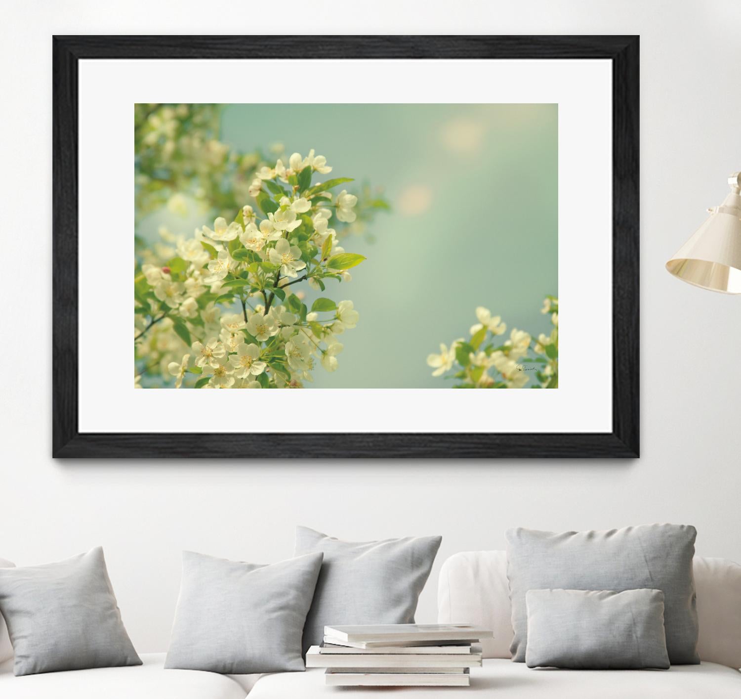 Spring Beauty I by Sue Schlabach on GIANT ART - white floral