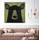 The Black Bear by Ryan Fowler on GIANT ART - green animals