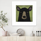 The Black Bear by Ryan Fowler on GIANT ART - green animals