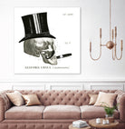 Dandy Bones III by Sue Schlabach on GIANT ART - white vintage