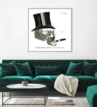 Dandy Bones III by Sue Schlabach on GIANT ART - white vintage