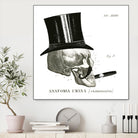 Dandy Bones III by Sue Schlabach on GIANT ART - white vintage