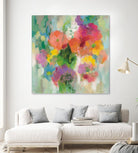 Colorful Garden II by Silvia Vassileva on GIANT ART - green floral