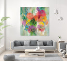 Colorful Garden II by Silvia Vassileva on GIANT ART - green floral