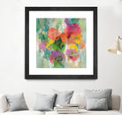 Colorful Garden II by Silvia Vassileva on GIANT ART - green floral