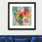 Colorful Garden II by Silvia Vassileva on GIANT ART - green floral