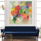 Colorful Garden III by Silvia Vassileva on GIANT ART - green floral