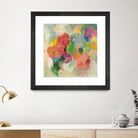 Colorful Garden III by Silvia Vassileva on GIANT ART - green floral