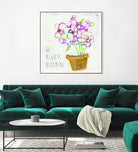 The Sweetness Inspiration by Kellie Day on GIANT ART - beige floral