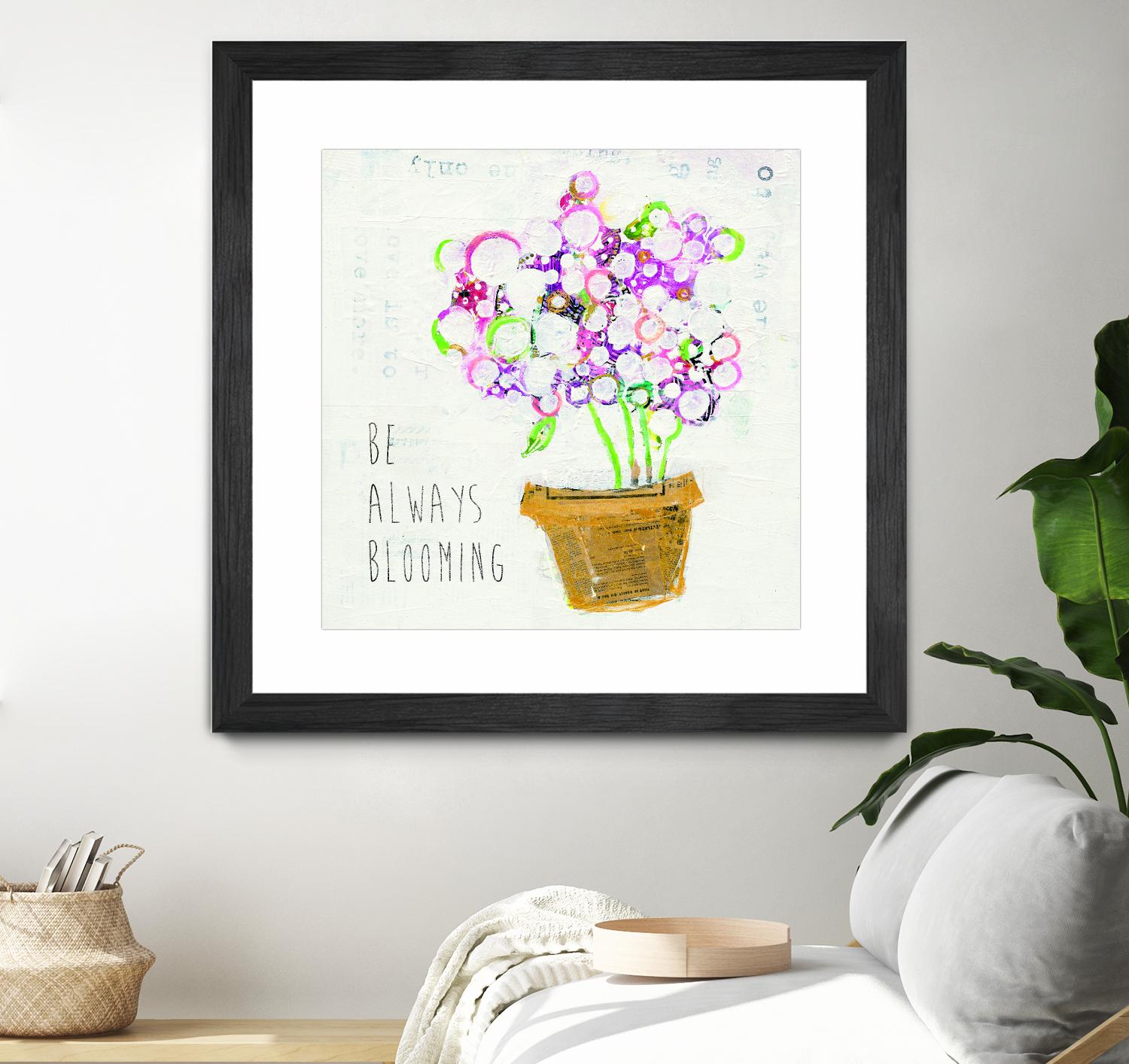 The Sweetness Inspiration by Kellie Day on GIANT ART - beige floral