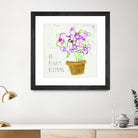 The Sweetness Inspiration by Kellie Day on GIANT ART - beige floral