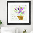 The Sweetness Inspiration by Kellie Day on GIANT ART - beige floral