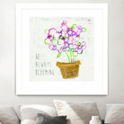 The Sweetness Inspiration by Kellie Day on GIANT ART - beige floral