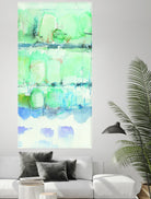 North Shore Panel III by Mike Schick on GIANT ART - turquoise abstract