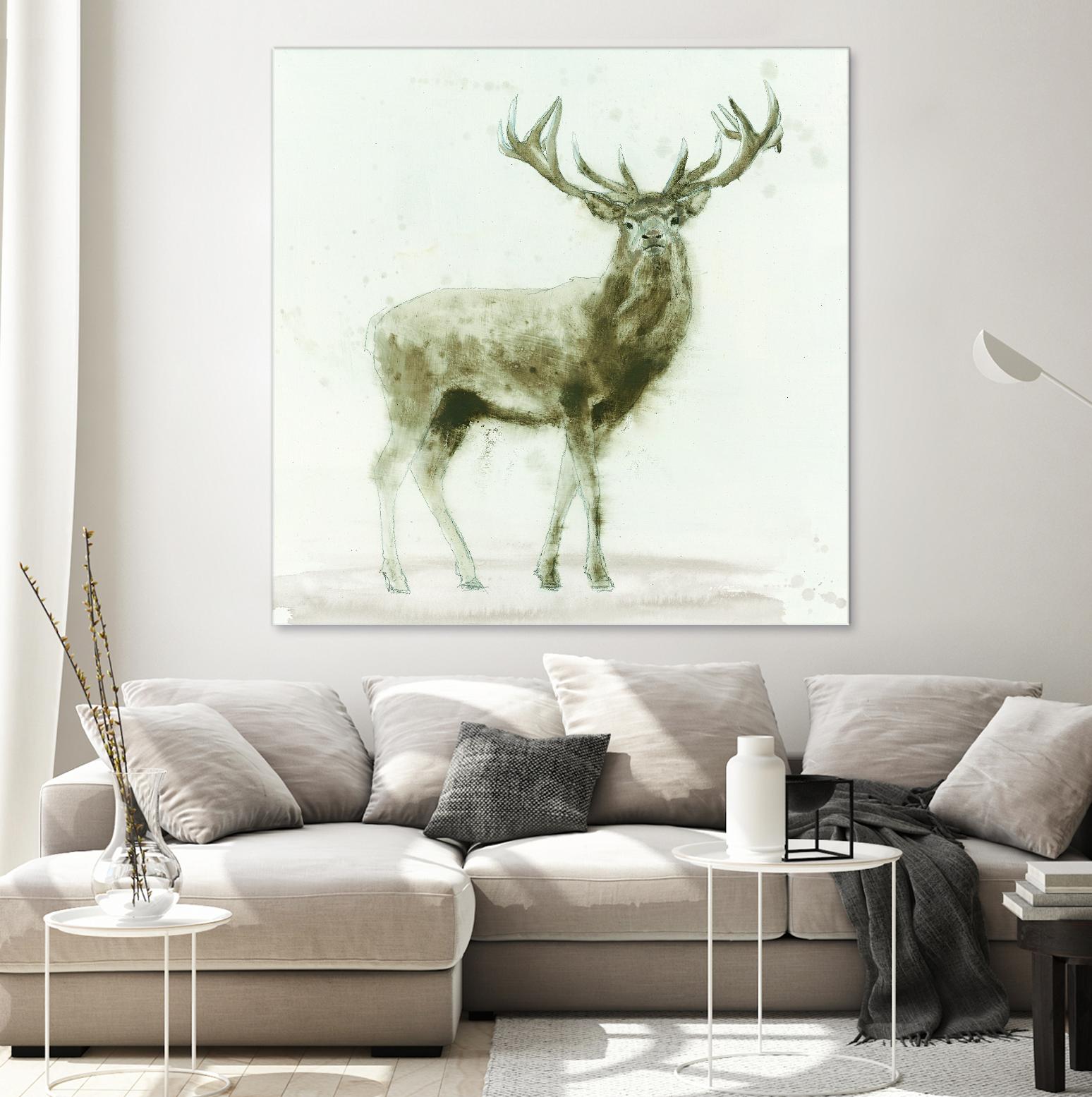 Stag 2 by James Wiens on GIANT ART - brown animals