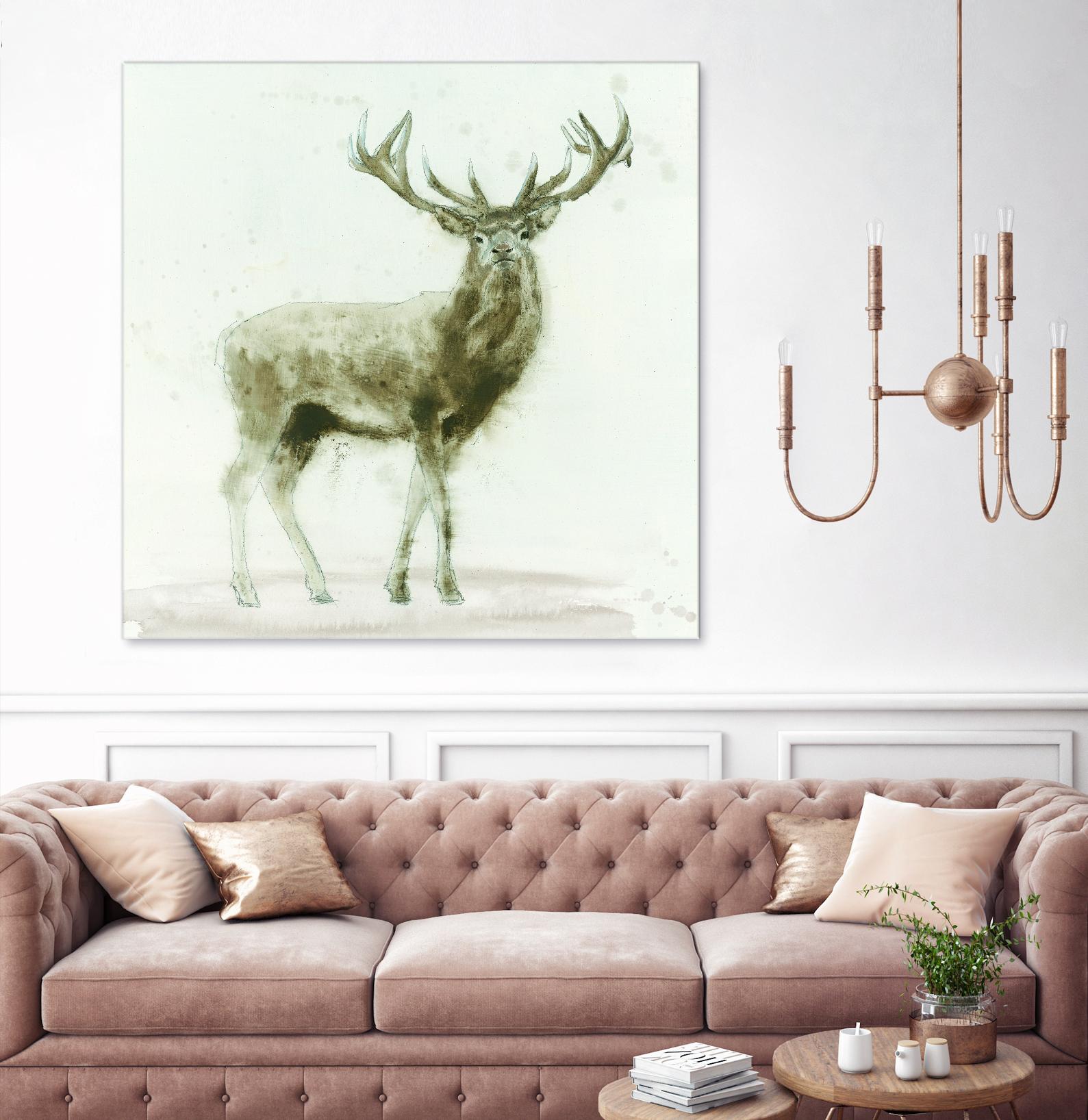 Stag 2 by James Wiens on GIANT ART - brown animals