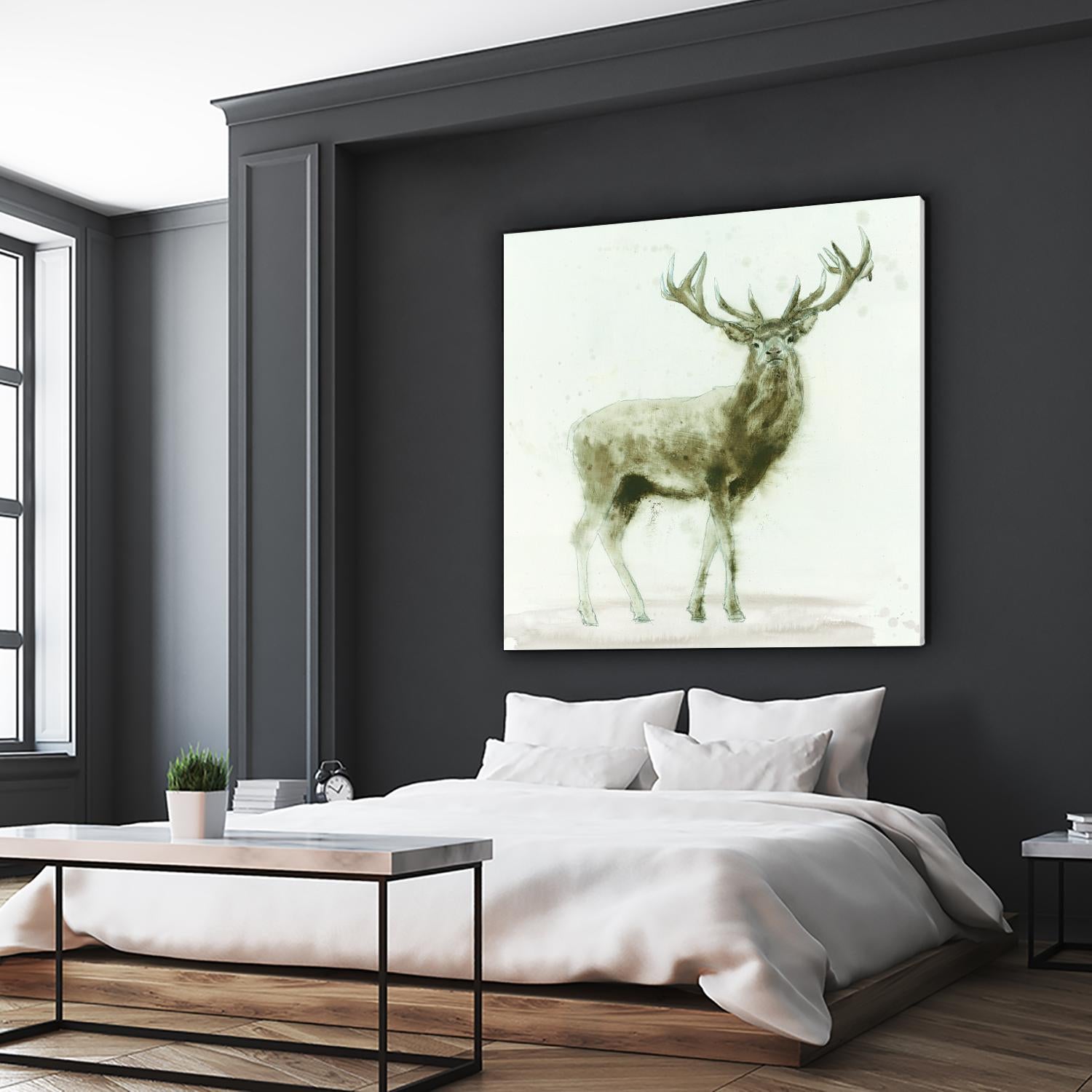 Stag 2 by James Wiens on GIANT ART - brown animals