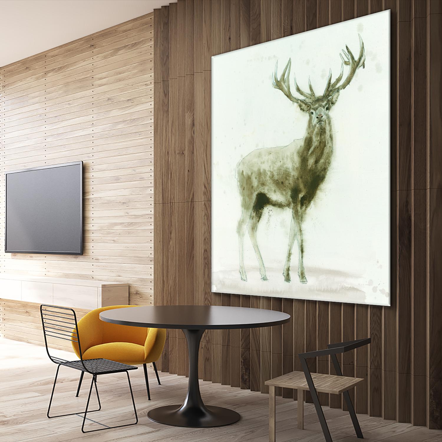 Stag 2 by James Wiens on GIANT ART - brown animals