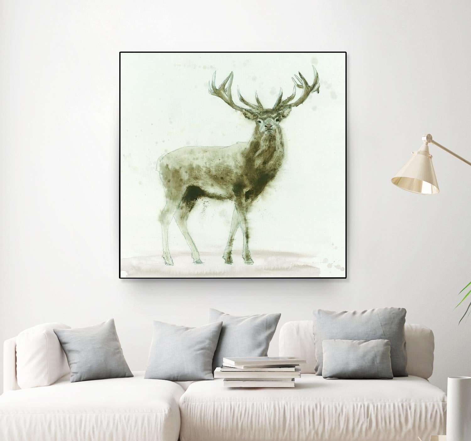 Stag 2 by James Wiens on GIANT ART - brown animals