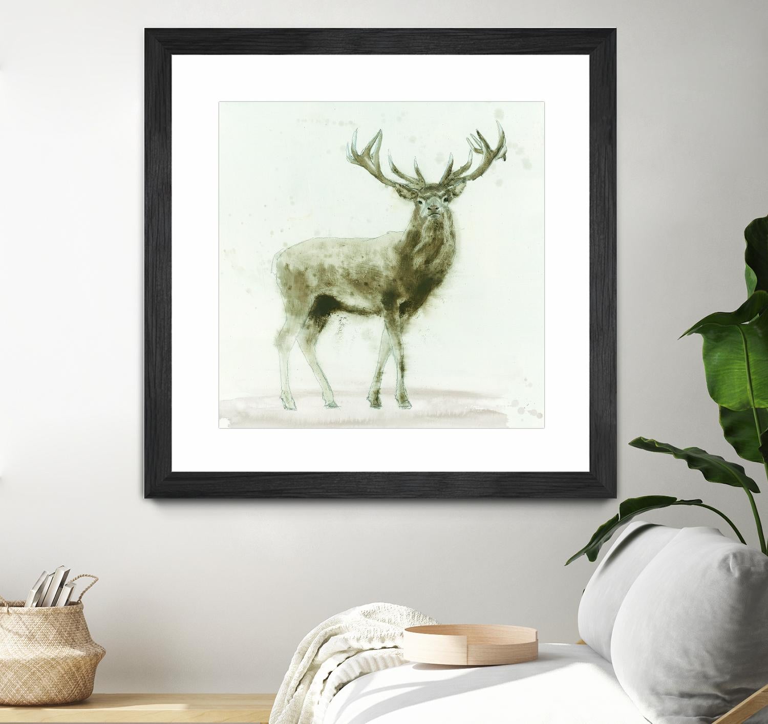 Stag 2 by James Wiens on GIANT ART - brown animals