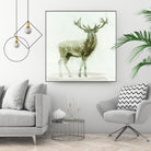 Stag 2 by James Wiens on GIANT ART - brown animals