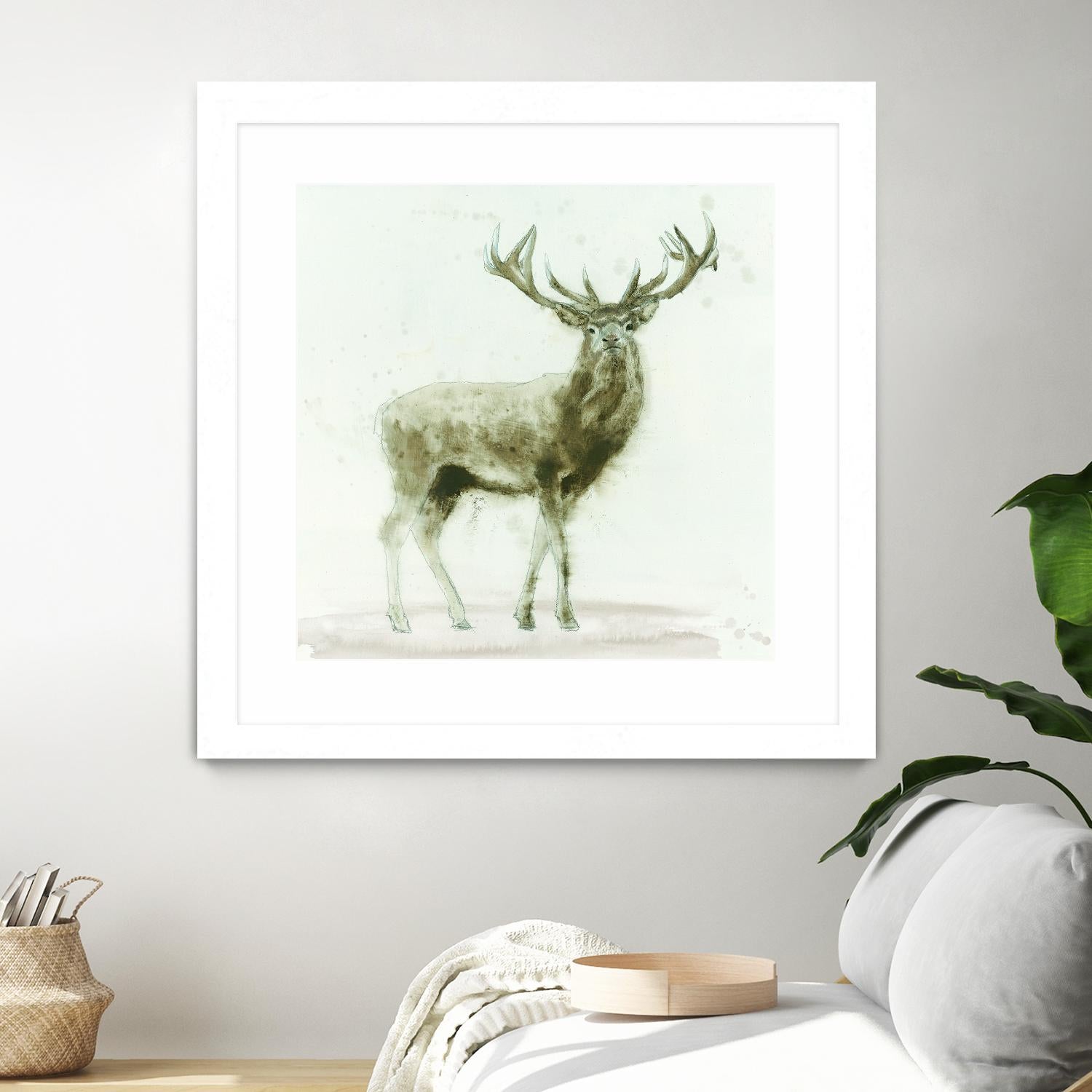 Stag 2 by James Wiens on GIANT ART - brown animals
