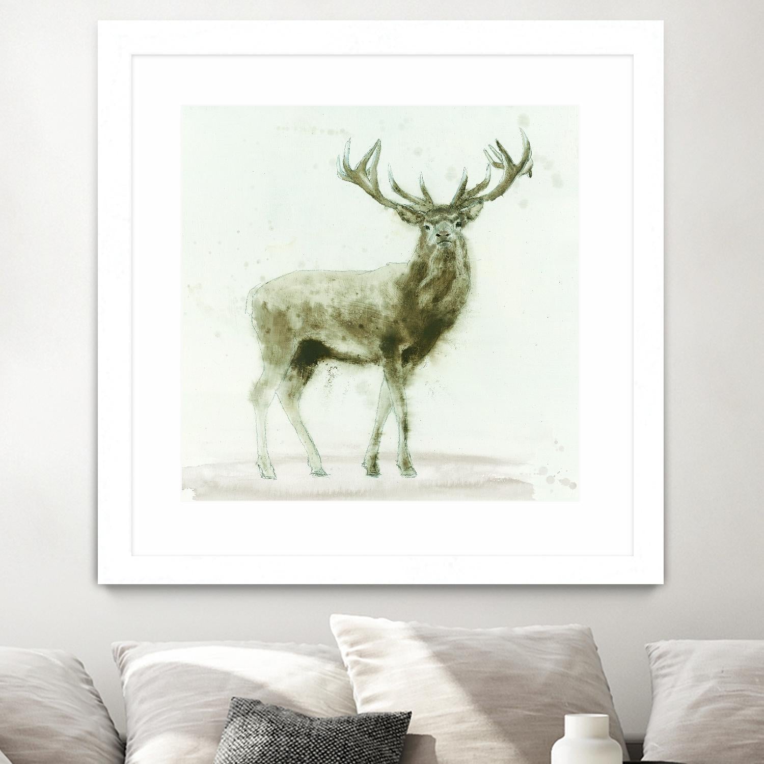 Stag 2 by James Wiens on GIANT ART - brown animals