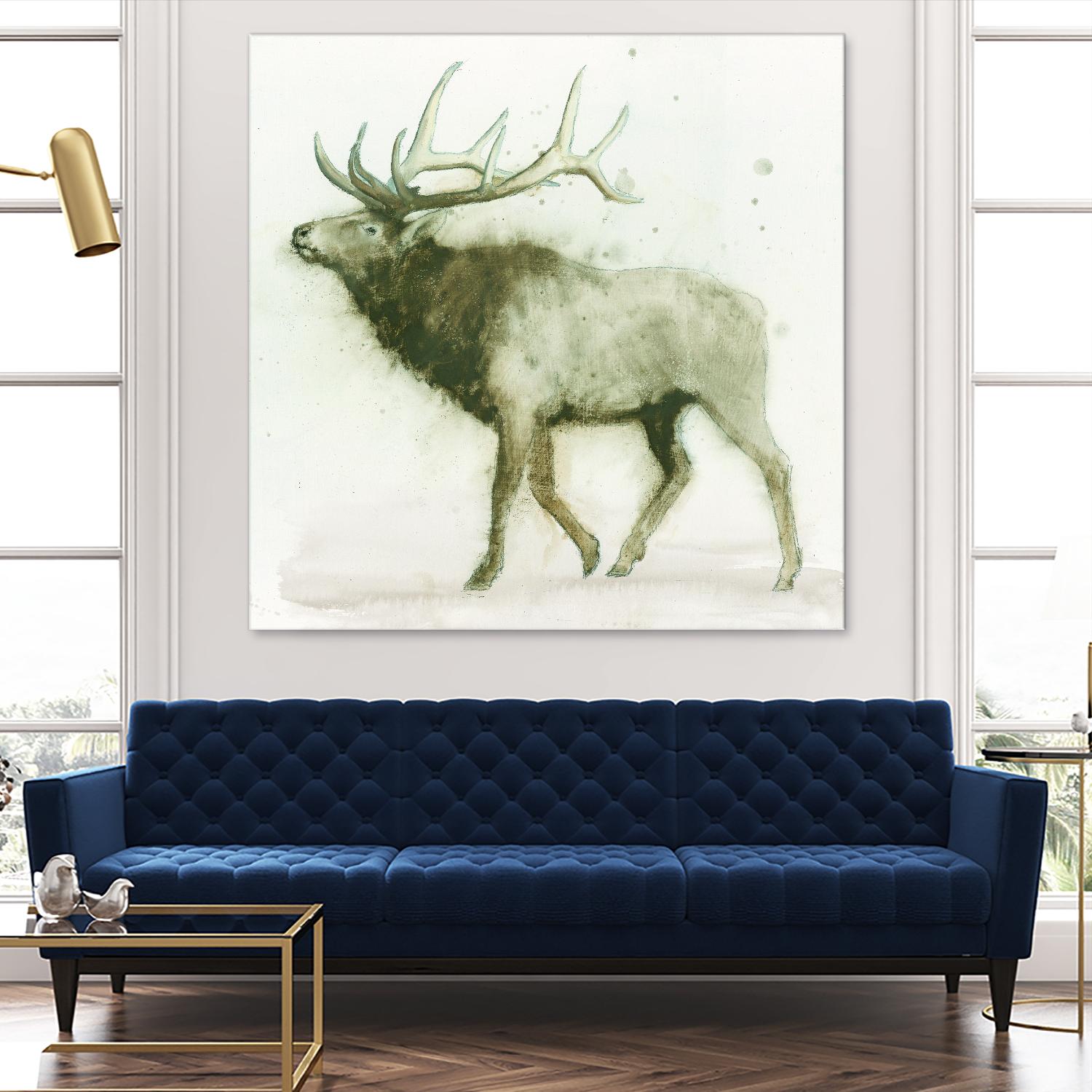 Elk 2 by James Wiens on GIANT ART - brown animals