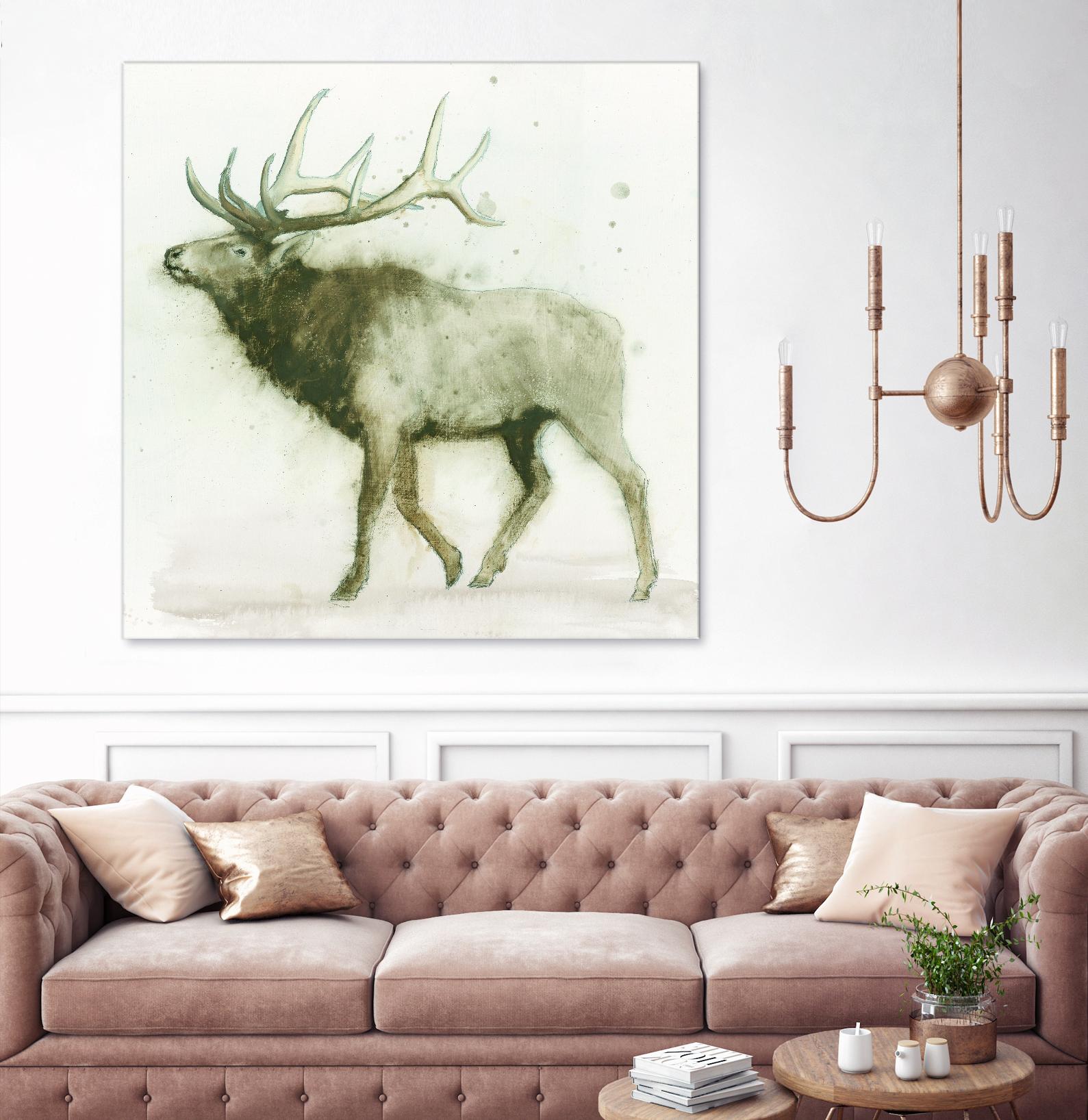 Elk 2 by James Wiens on GIANT ART - brown animals
