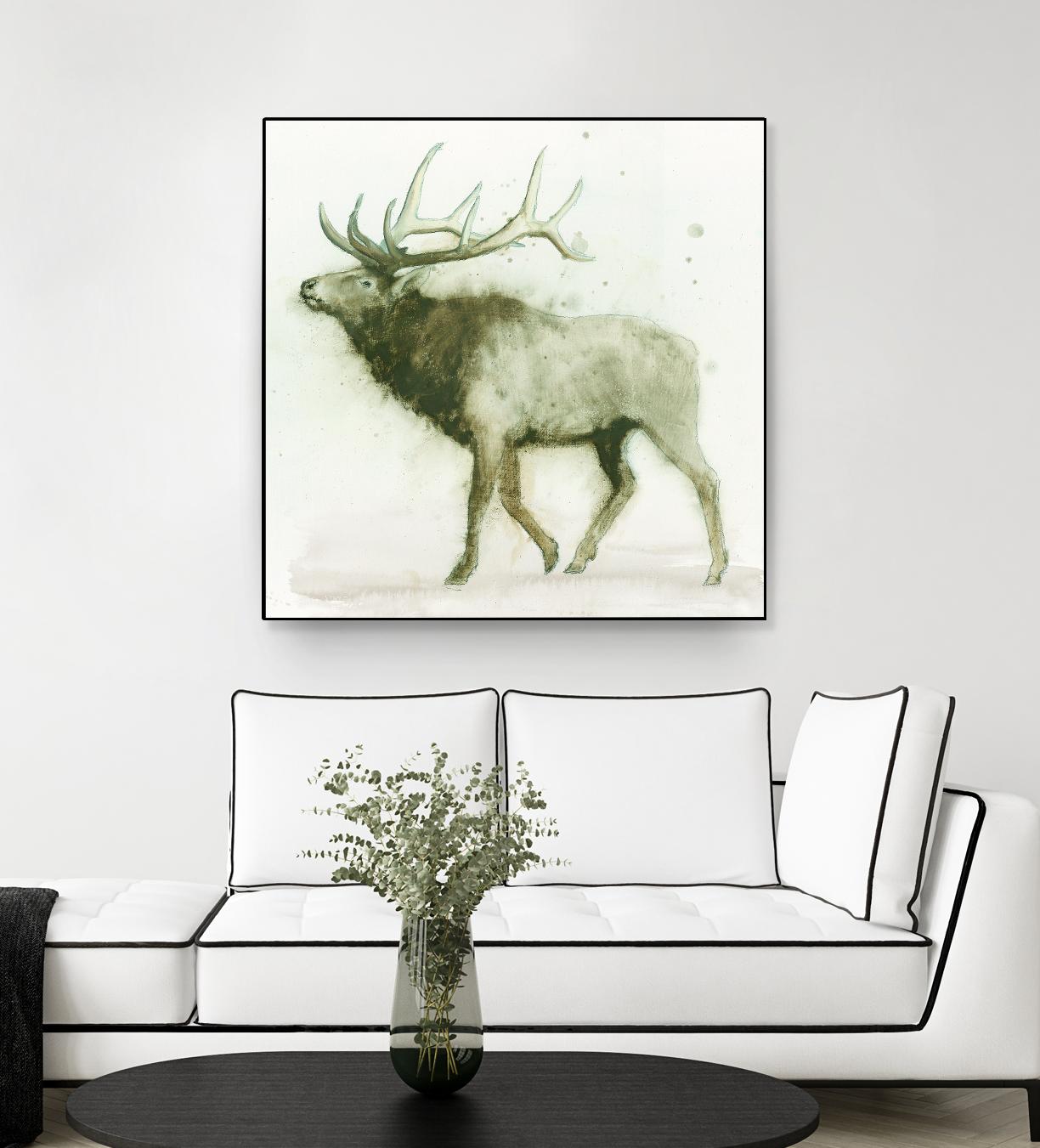 Elk 2 by James Wiens on GIANT ART - brown animals
