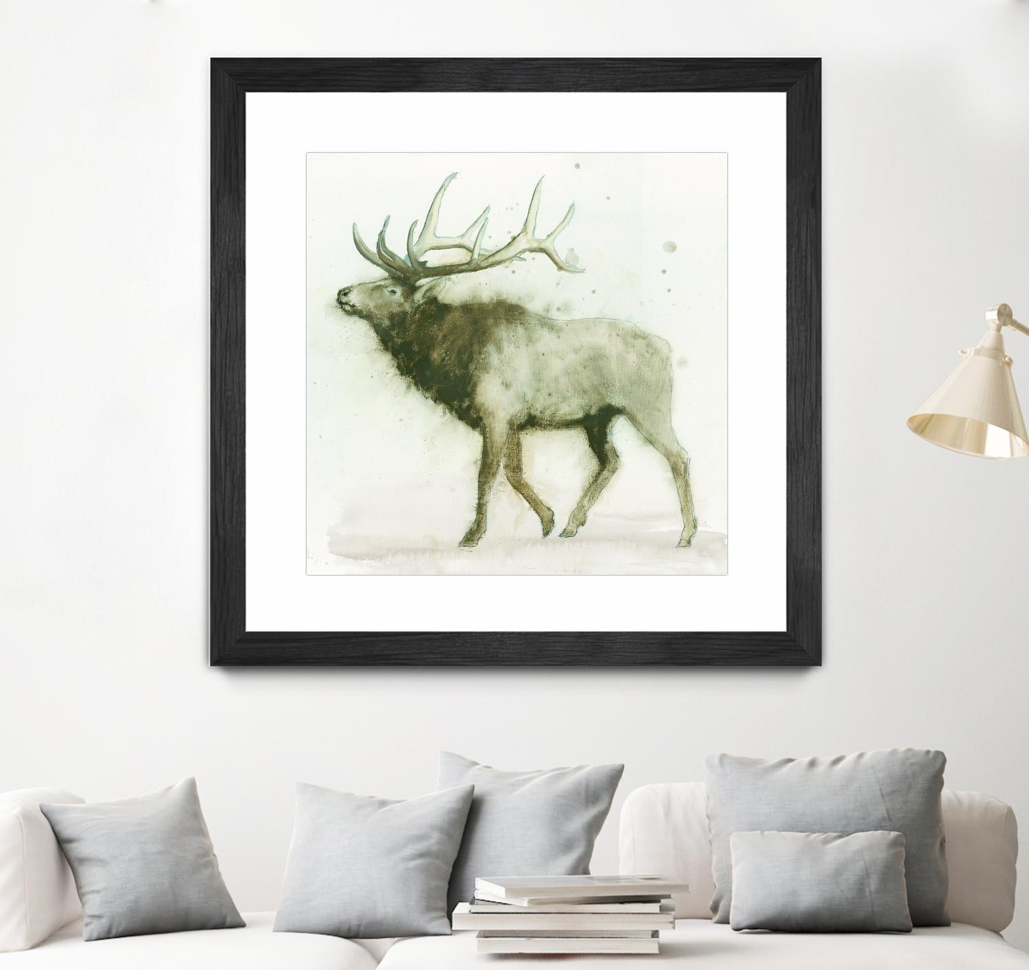 Elk 2 by James Wiens on GIANT ART - brown animals