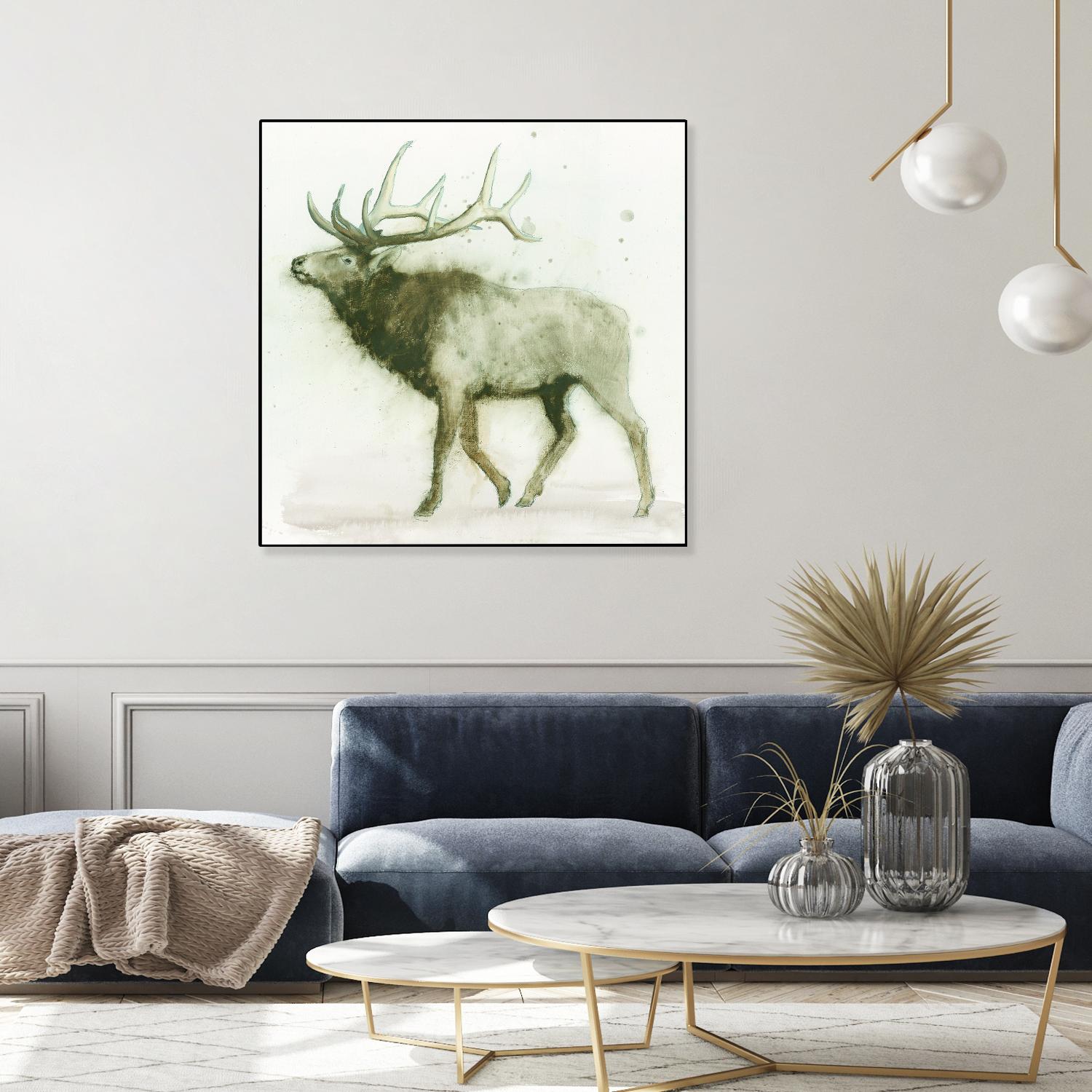 Elk 2 by James Wiens on GIANT ART - brown animals