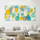 Painted Pebbles by Silvia Vassileva on GIANT ART - yellow abstract