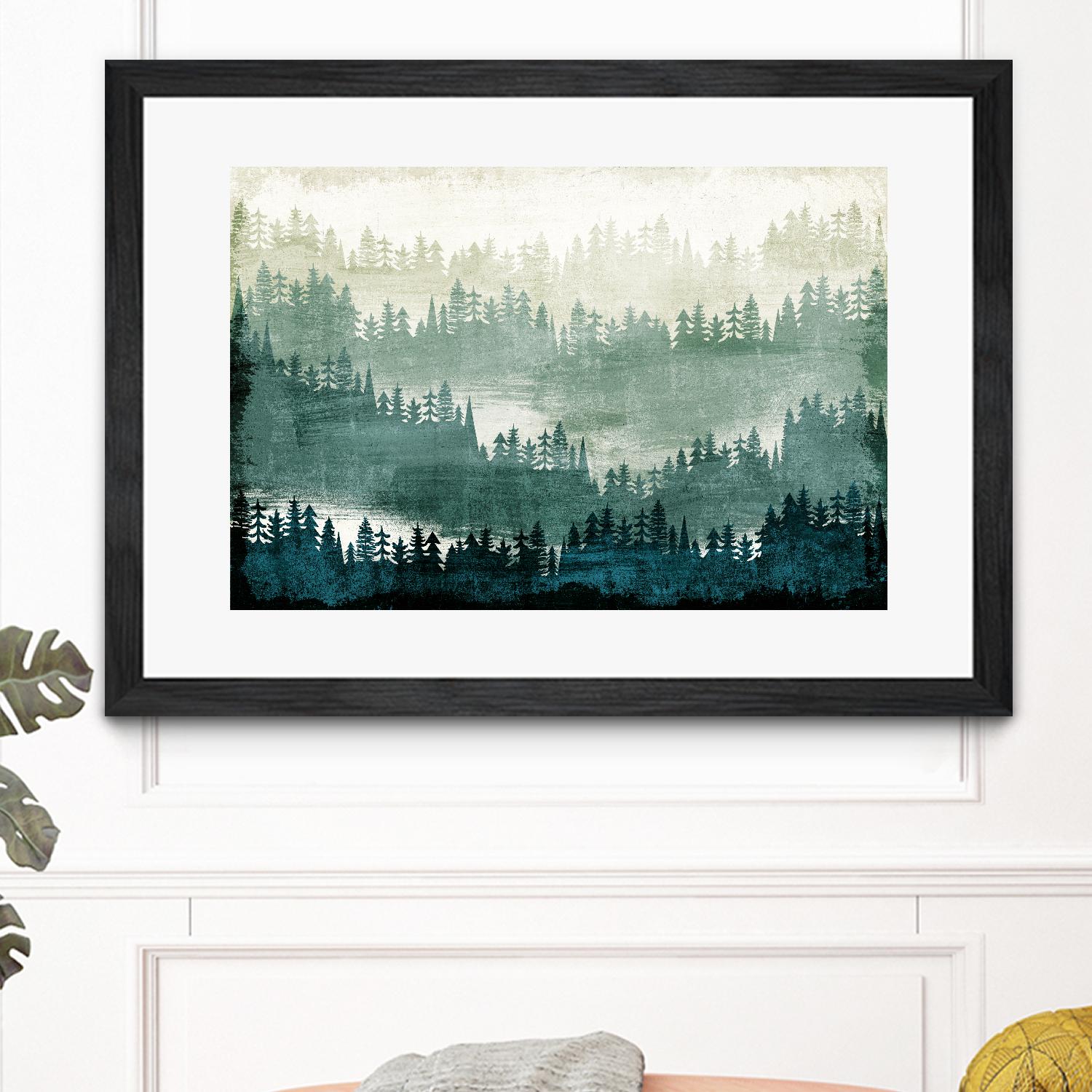 Mountainscape by Michael Mullan on GIANT ART - white landscape