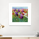 Early June by Shirley Novak on GIANT ART - green floral