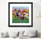 Early June by Shirley Novak on GIANT ART - green floral