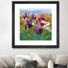 Early June by Shirley Novak on GIANT ART - green floral