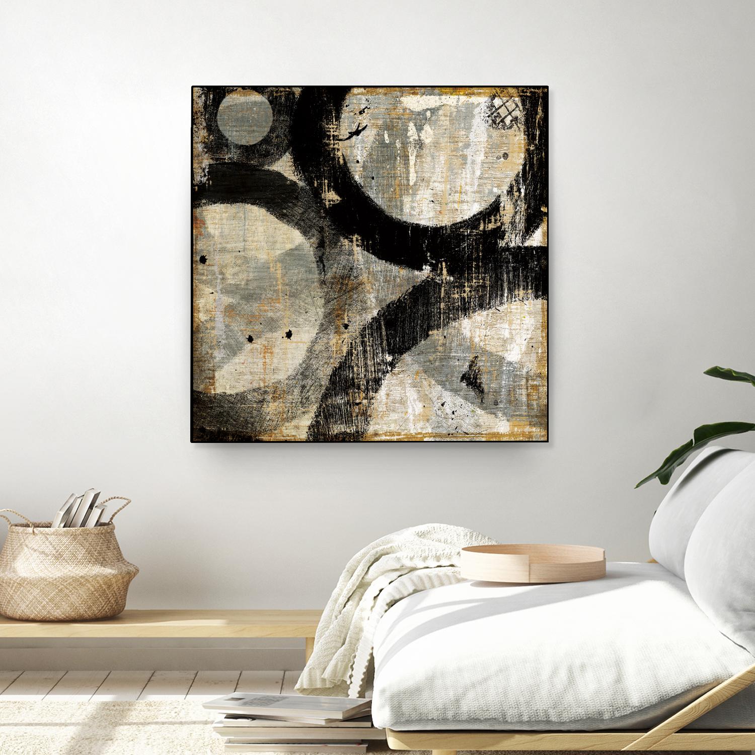 Industrial II by Michael Mullan on GIANT ART - beige abstract